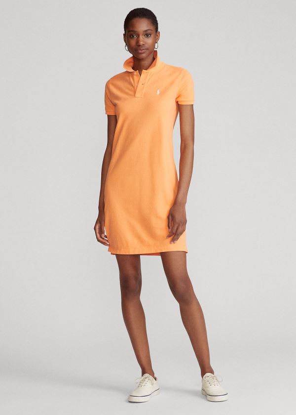 Women's Polo Ralph Lauren Cotton Mesh Polo Dress | 851623RLJ